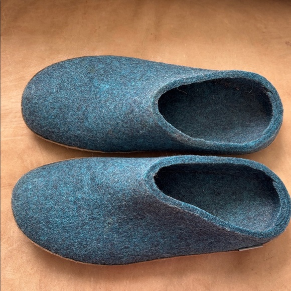 Blue Glerups Slippers 43 Teal Blue - Picture 2 of 6